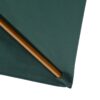 Best 2 x 3m Wooden Garden Parasol Umbrella Outdoor Sun Shade Canopy, Green - Image 9