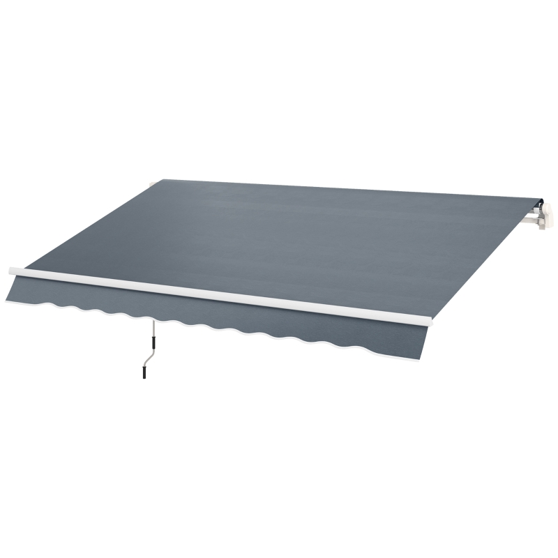 Best Awning Replacement Canopy, Water Resistant UPF 50+ Sun Shade Cover for 3 x 2.5 m Garden Awning (Fabric Only), Grey - Image 11