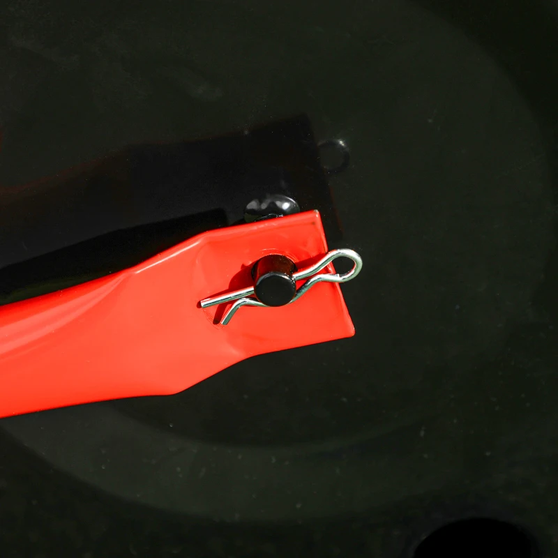 Best 38L Fillable Cylinder Steel Lawn Roller - Red - Image 8