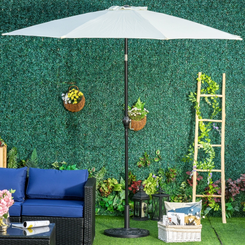 Best 9kg Cement Concrete Half Round Parasol Base Umbrella Stand Garden Outdoor Accessories - Adjustable Coupler Suitable Umbrella Rod: Φ3.5cm, Φ3.8cm, Φ4.8cm - Image 10