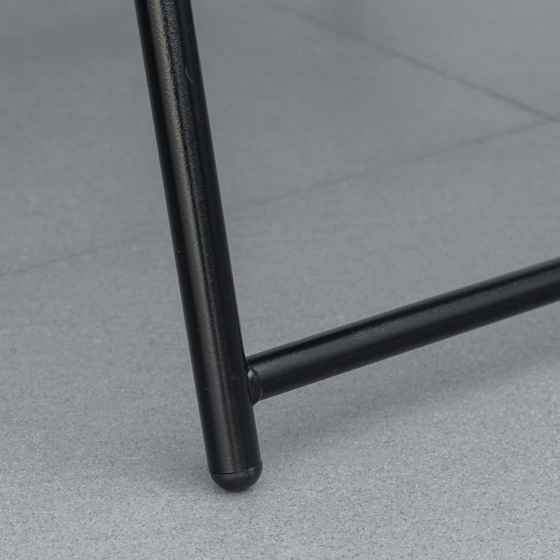 Best Set of 6 Patio Folding Chair Set, Garden Portable Outdoor Chairs with Armrest and Breathable Mesh Fabric Seat and Backrest, for Camping, Beach, Deck, Lawn, Cream White - Image 9