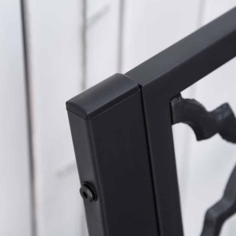 Best 2-Seater Garden Bench Antique Loveseat for Yard, Lawn, Porch, Patio, Steel - Image 9