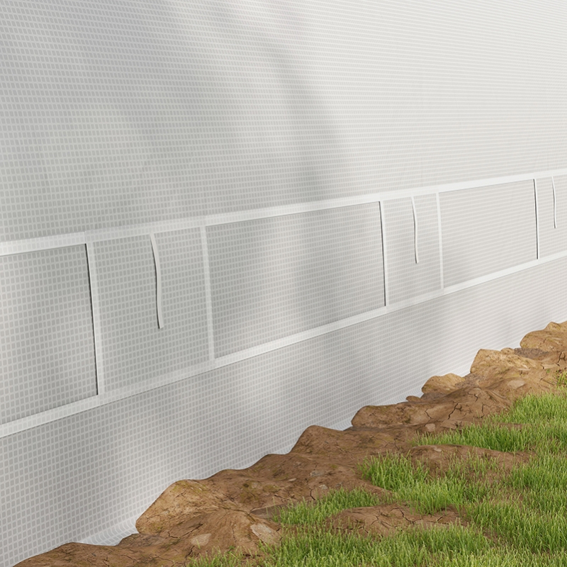 Best 6 x 3(m) Polytunnel Greenhouse with Upgraded Structure, Mesh Door and Windows, 15 Plant Labels, White - Image 9