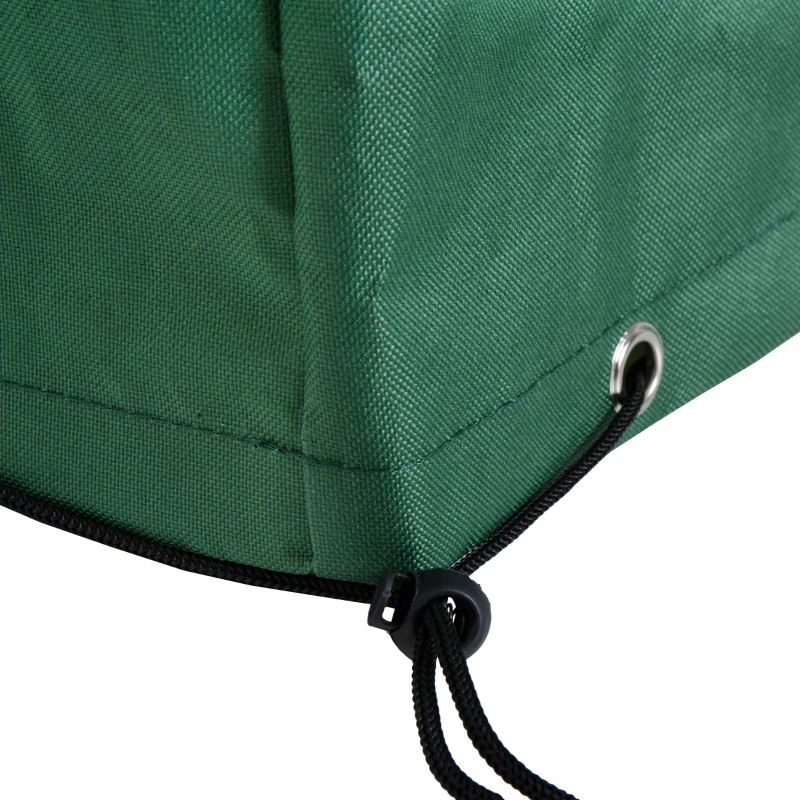 Best Outdoor Garden Furniture Cover Waterproof, Anti-UV 600D Heavy Duty Oxford Fabric Patio Furniture Cover for Rectangular Sofa Table Set, Green, 135 x 135 x 75 cm - Image 8
