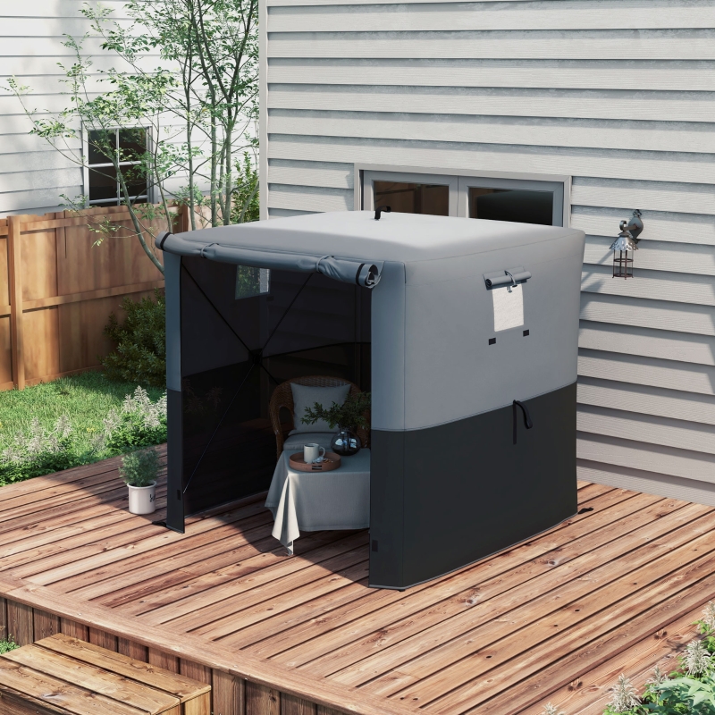 Best 2 x 2m Pop-Up Gazebo, with Accessories - Black - Image 10