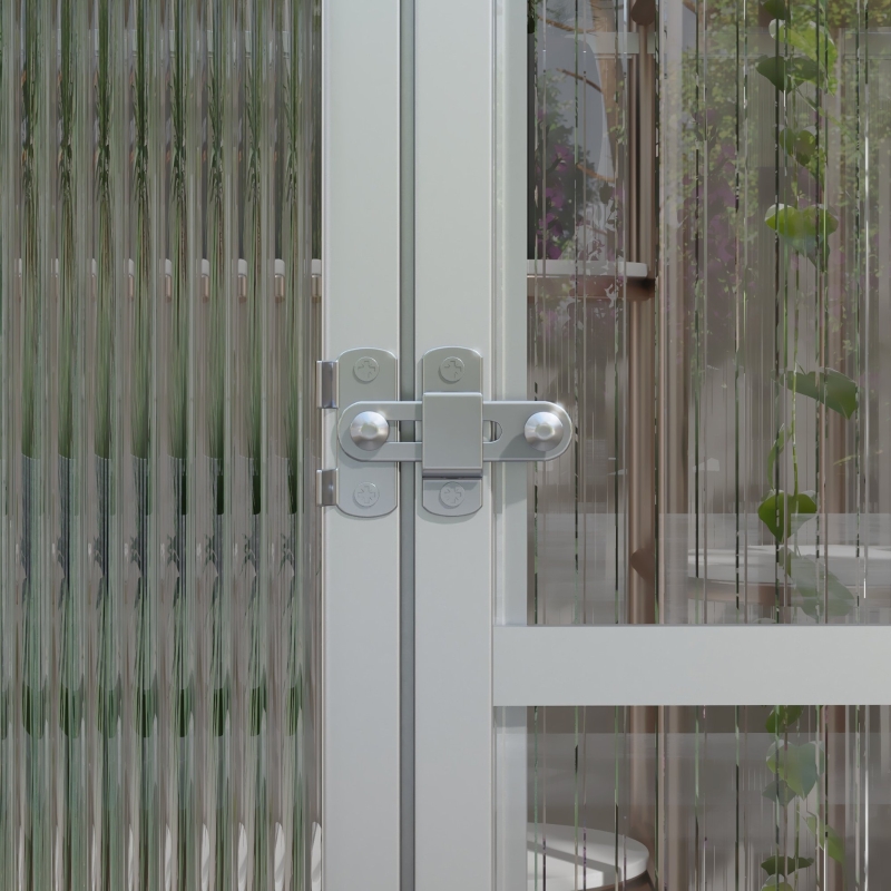 Best 10 x 6ft Aluminium Frame Walk-In Greenhouse - Image 9