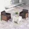 Best 2-Piece Seat Cushions Back Pillows Replacement, Patio Chair Cushions Set for Indoor Outdoor, Charcoal Grey - Image 2