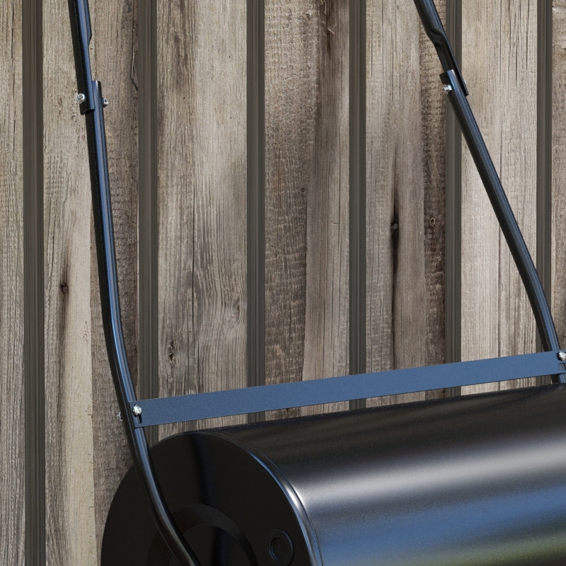 DURHAND Heavy Duty Garden Lawn Roller Push Tow Water Sand Filled 46L Equipment Manual Push Rolling Drum - Image 9