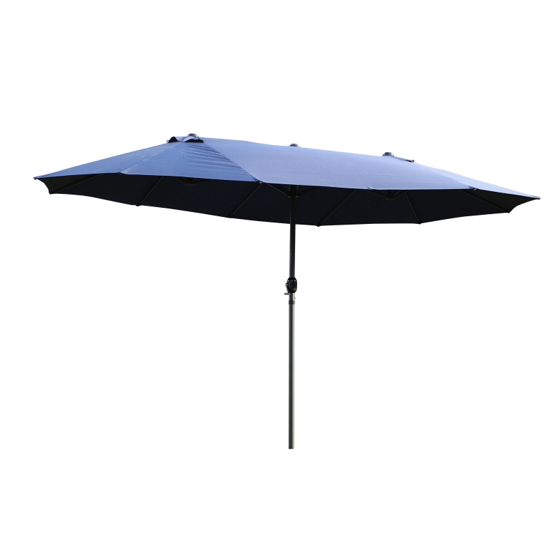Best Double-side Umbrella Parasol, Φ2.7x4.6Wx2.4H m-Blue - Image 7