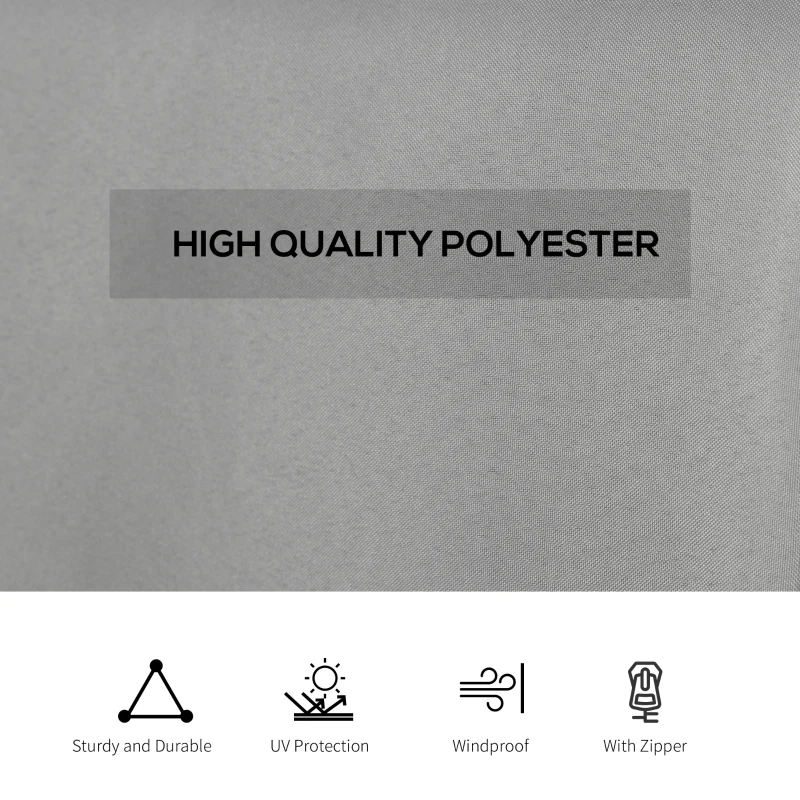 Best 4 Pack Replacement Gazebo Curtains Privacy Panel for Most 3 x 4m Gazebo Canopy Pavillion Outdoor Shelter Sidewalls Accessories Light Grey - Image 7