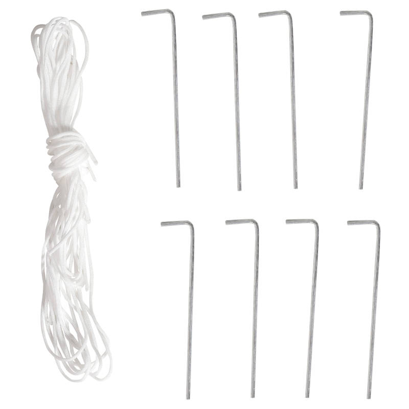 Best 2 x 2 m Garden Pop Up Gazebo, Wedding Party Tent Marquee, Water Resistant Awning Canopy with Sidewalls, Windows, Carry Bag, Black - Image 13