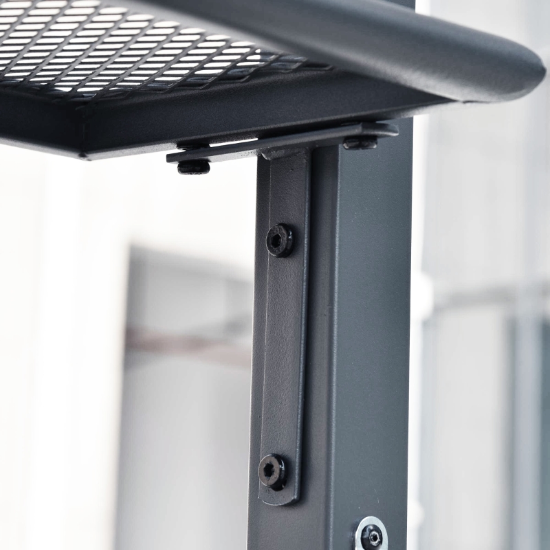 Best 2.5M (8ft) New Double-Tier BBQ Gazebo Grill Canopy Barbecue Tent Shelter Patio Deck Cover - Grey - Image 9