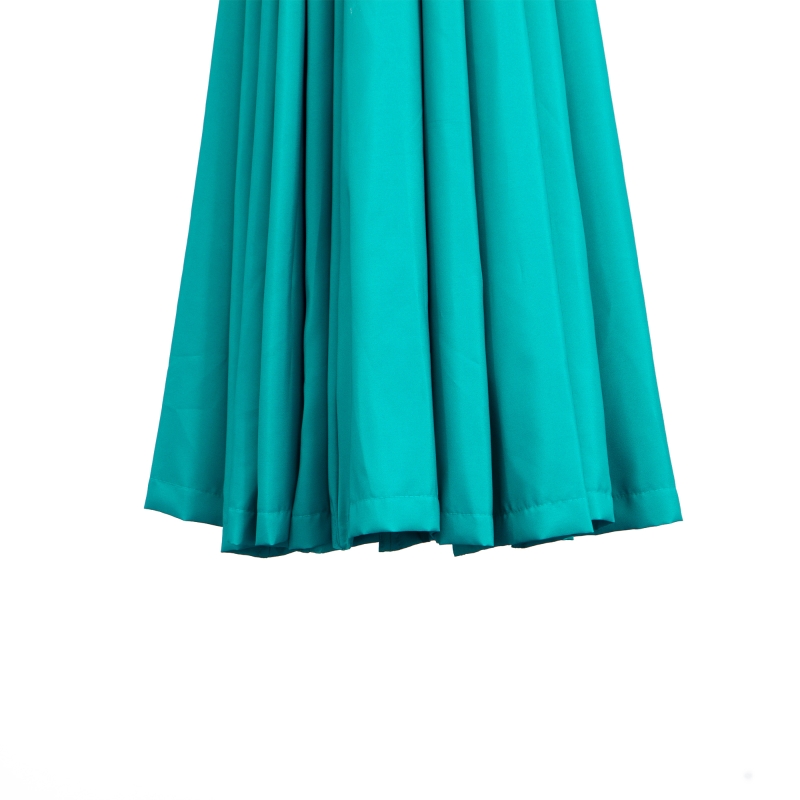 Best 3(m) Cantilever Umbrella 18 Ribs & Vents Adjustable Angle for Patio Green - Image 9