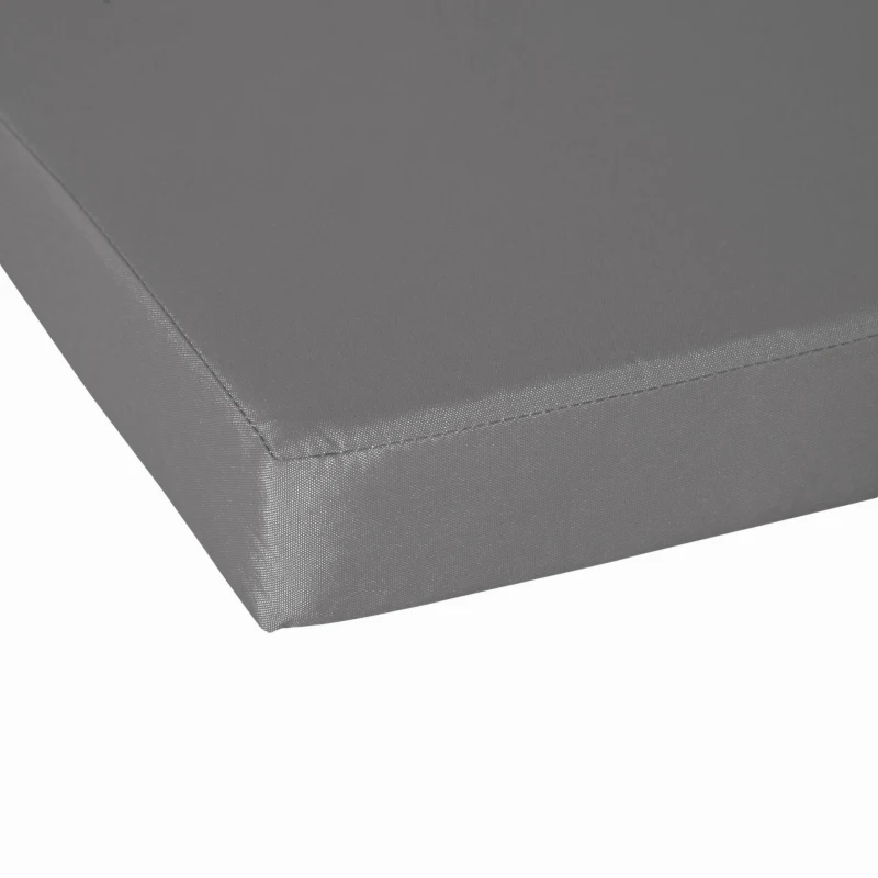 Best Outdoor Seat Cushion Pads for Rattan Furniture, 3 PCs Garden Furniture Cushions, Dark Grey - Image 8