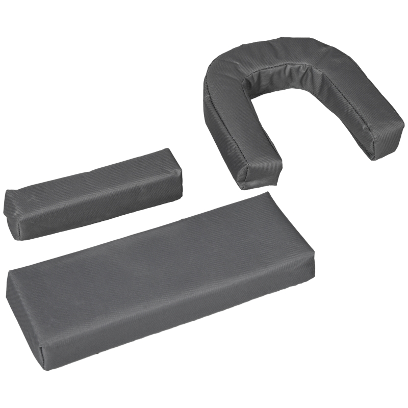 Best Outdoor Folding Sun Lounger Set of 2 with Face Hole, 4 Level Adjustable Backrest Reclining Garden Lounger, Garden Recliner Sunbed with 600 D Oxford Cloth Seat and Pillow for Beach, Dark Grey - Image 9