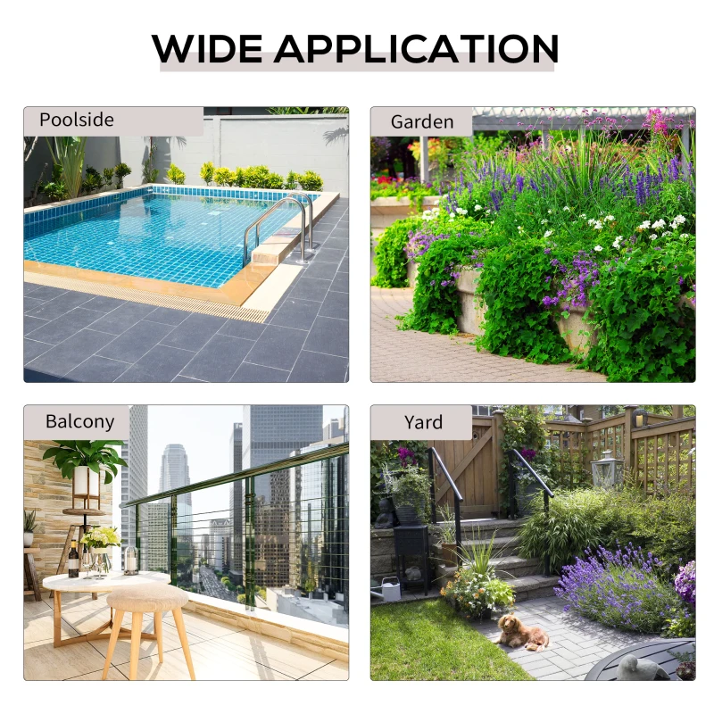 Best Folding Rattan Garden Coffee Table, Small Square Outdoor Bistro Side Table with Rattan Top for Patio, Balcony, Porch, 40 x 40 x 40 cm, Brown - Image 7