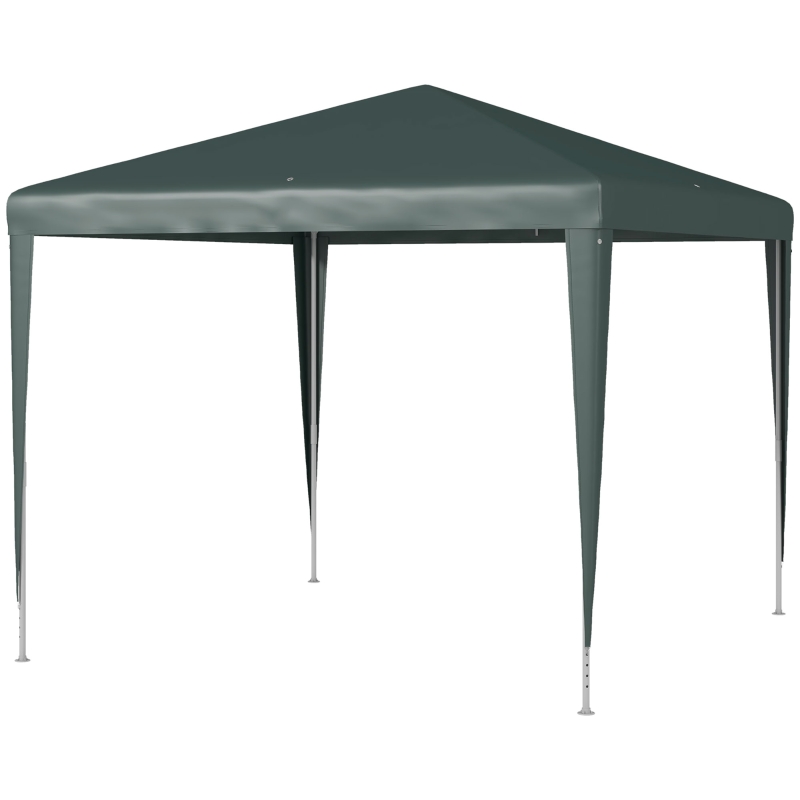 Best 2.7m x 2.7m Garden Gazebo Marquee Party Tent Wedding Canopy Outdoor(Dark Green) - Image 11