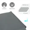 Best Rectangular Patio Garden Furniture Cover Waterproof for 3 Seater Sofa Bistro Set, UV Resistant Protection 600D Oxford Fabric Rattan Lounge Clean Cover, 190 x 72 x 76cm, Grey - Image 4