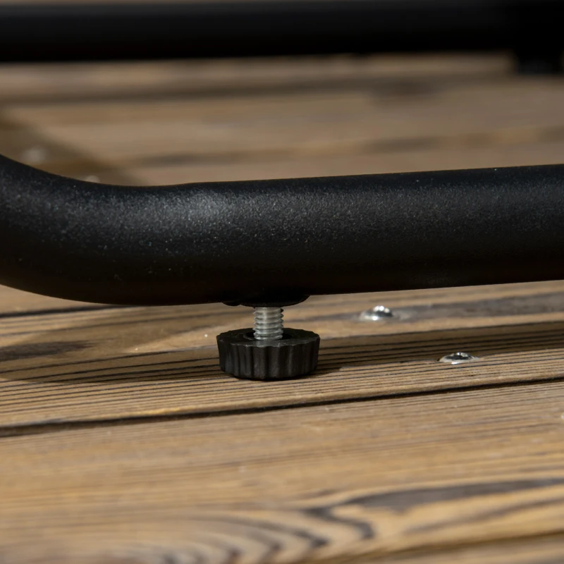 Best 10 Seater Rattan Cube Garden Furniture Set, Rattan Dining Set with Cushions, Outdoor Dining Table and Chairs with 6 Armchairs, 4 Stools, Rectangular Wood Grain Plastic Top Table, Black - Image 8