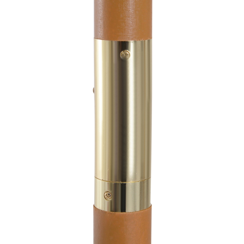 Best 3(m) Garden Parasol, Pulley Operated Patio Umbrella, Wooden Table Market Umbrella with Rope Pulley Mechanism and 8 Ribs, Wine Red - Image 10