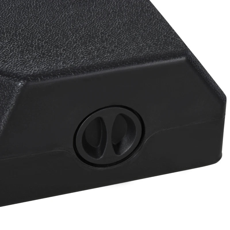 Best 4.6m Garden Parasol Double-Sided Sun Umbrella Patio Market Shelter Canopy Shade with Weight Base, Tan - Image 7