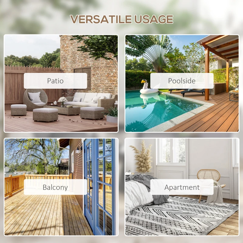 Best Set of 4 Foldable Metal Garden Chairs Outdoor Patio Park Dining Seat Furniture Charcoal Grey - Image 6