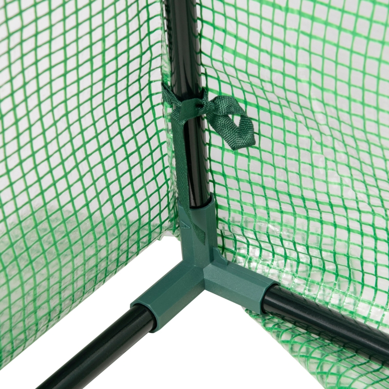 Best Mini Greenhouse, Small Plant Grow House for Outdoor with Durable PE Cover, Observation Windows, 180 x 60 x 60 cm, Green - Image 11