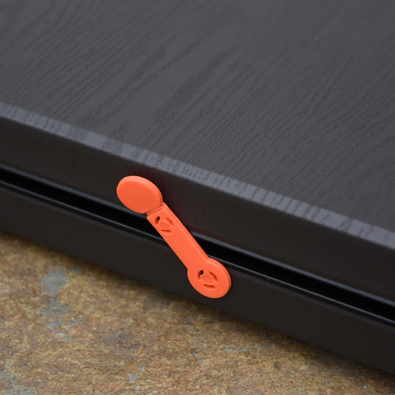 Best 4FT Portable Metal Picnic Table, 22Lx61Wx53/71.5H cm-Black/Brown - Image 8