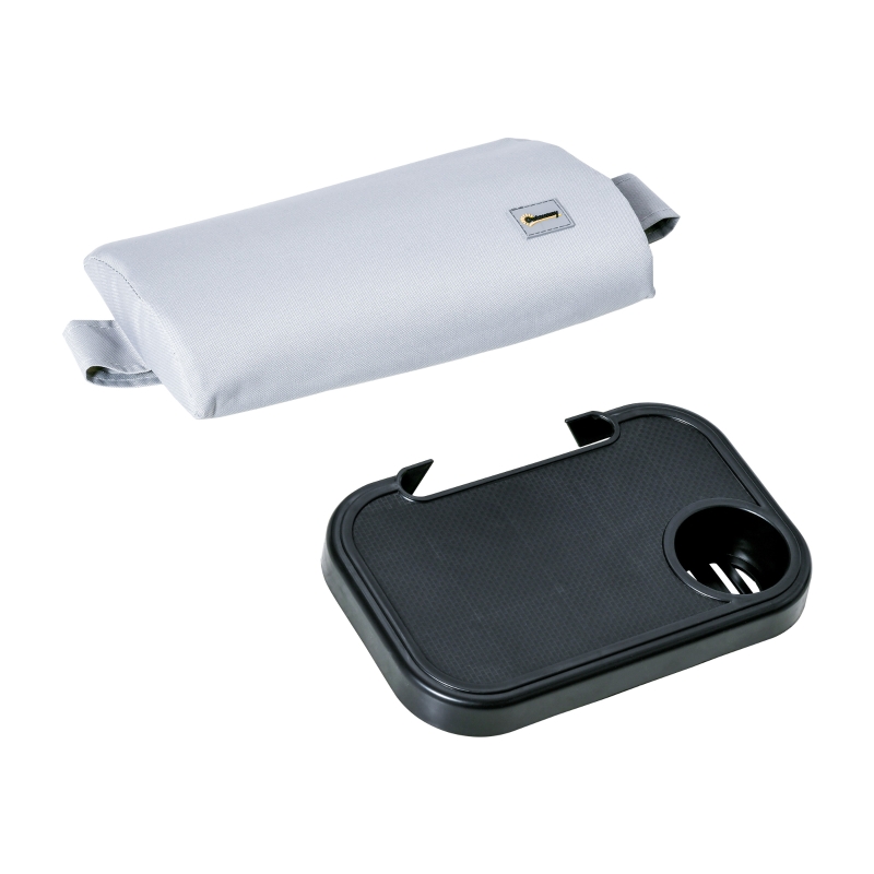 Best Zero Gravity Lounger Chair, Folding Reclining Patio Chair with Shade Cover, Padded Seat, Cup Holder, Soft Cushion and Headrest for Poolside, Camping, Grey - Image 9