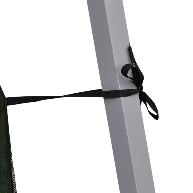 Best Outdoor Garden Pop-up Gazebo Canopy Tent Sun Shade Event Shelter Folding with Adjustable Height, Mesh Screen Side Walls 3.5 M × 3.5 M Base / 3 M × 3 M Top, Green - Image 9