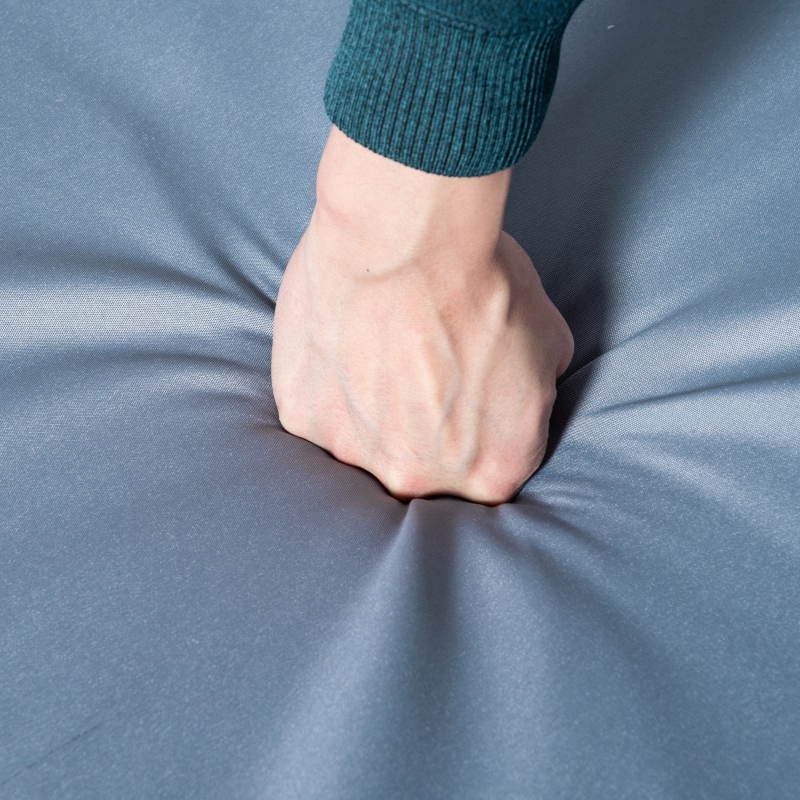 Best 2-3 Seater Outdoor Garden Rattan Swing Chair with Adjustable Canopy Removable Cushion Hammock Seater Bench Bed Lounger, Mixed Grey - Image 10