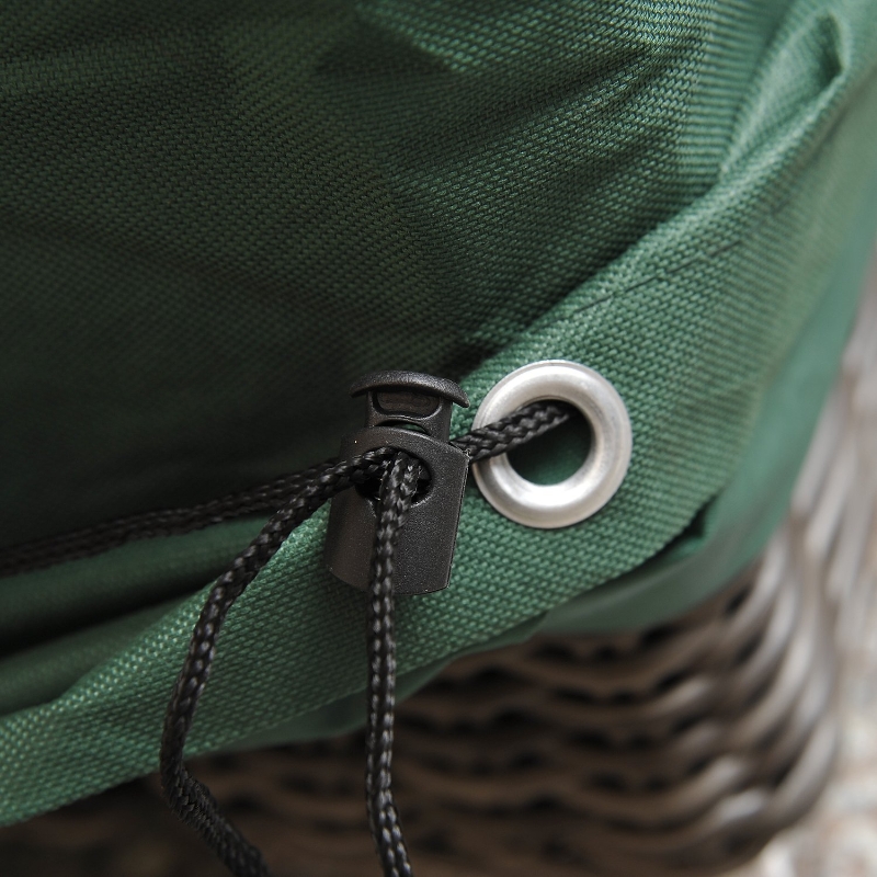 Best Outdoor Garden Furniture Cover Waterproof, Anti-UV 600D Heavy Duty Oxford Fabric Patio Furniture Cover for Rectangular Sofa Table Set, Green, 135 x 135 x 75 cm - Image 9