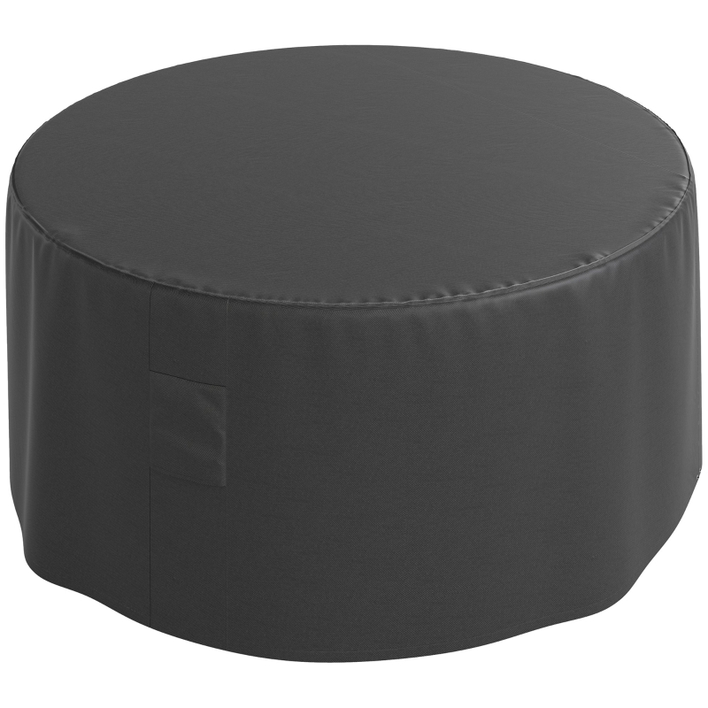 Best Garden Patio Large Furniture Set Round Cover 600D Oxford Waterproof, Ф193 x 80H cm, Black - Image 11