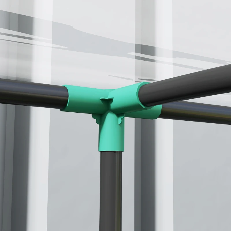 Best 214cm x 118cm Walk-In Lean To Greenhouse, with Accessories - Image 8