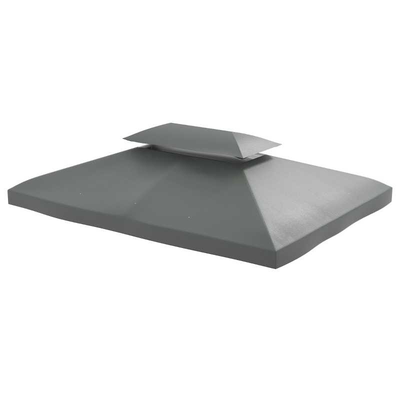 Best Gazebo Roof Replacement, for 3 x 4m Frames - Grey - Image 11