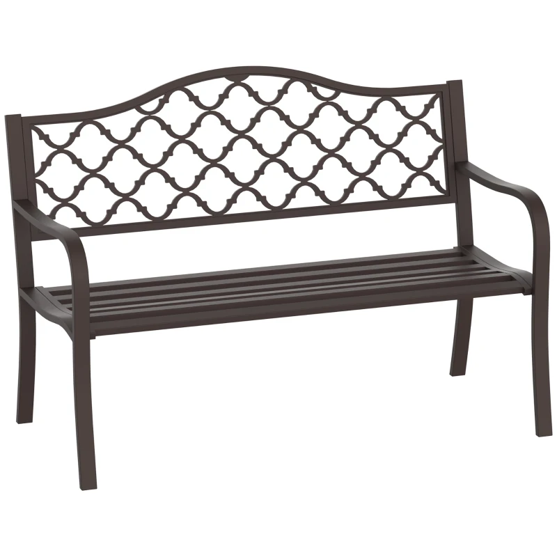 Best Antique Style Outdoor Cast Iron Front Porch Bench Path Chair Seat Outdoor