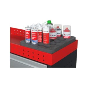 Wurth CARTRIDGE AND CAN HOLDER INSERT CANHOLD VEH FOAM 12CANS DH6